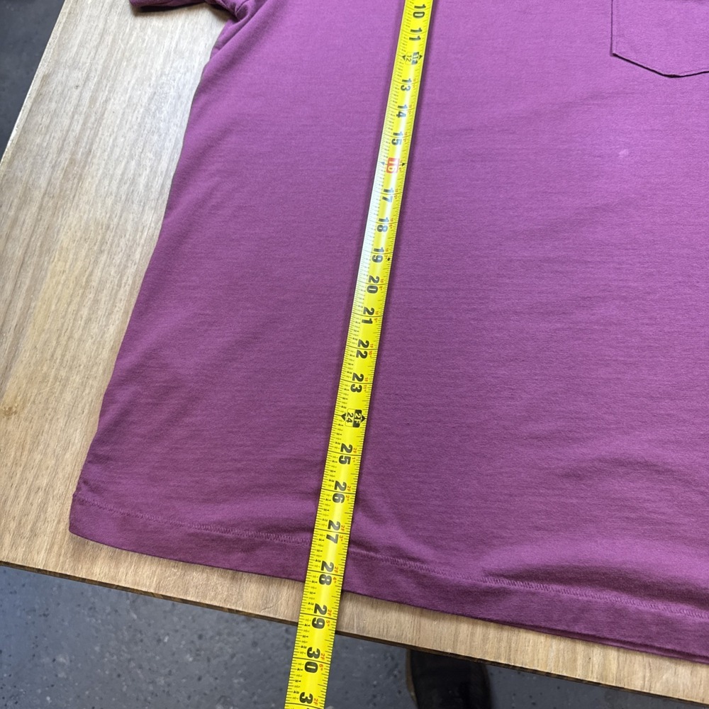 Tommy Bahama Relax Short Sleeve Polo Shirt Mens M Maroon Golf Lightweight Casual - Picture 9 of 11